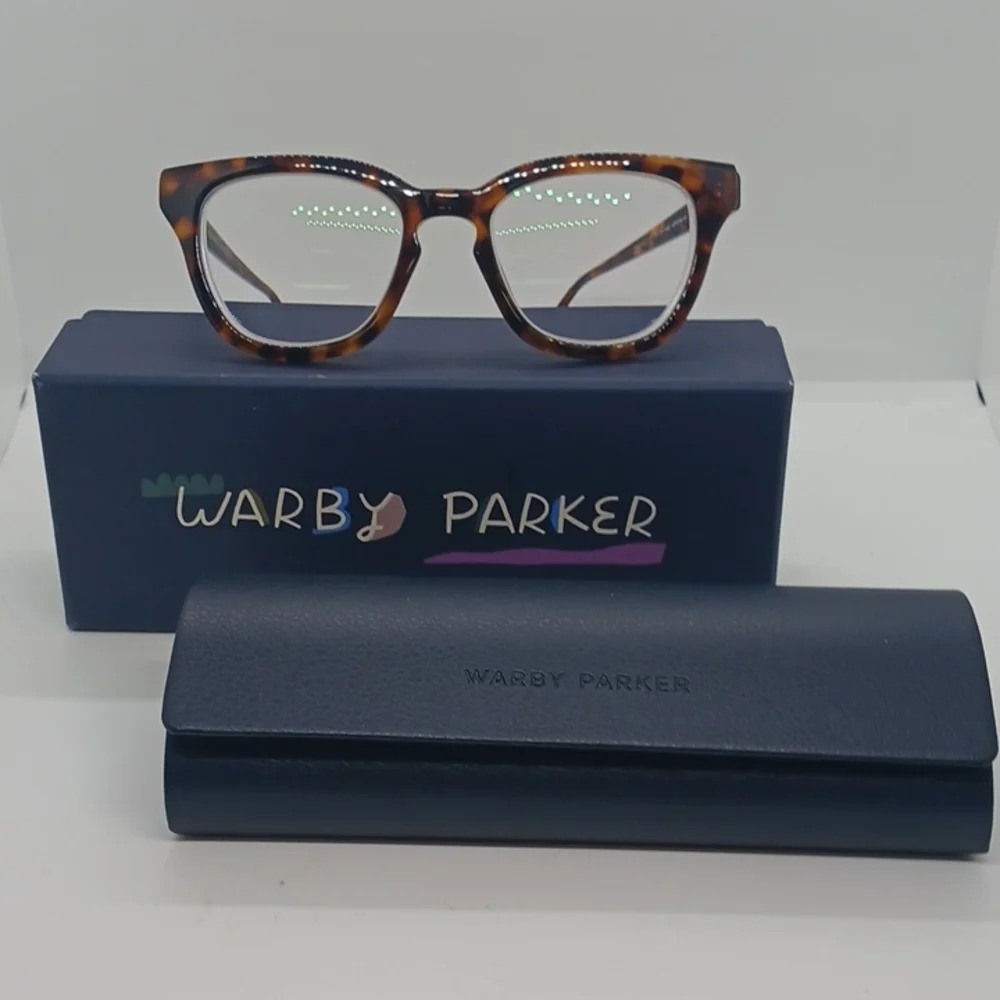 RX-ABLE WOMEN'S WARBY PARKER EYEGLASS FRAMES DELLA 247 TORTOISE